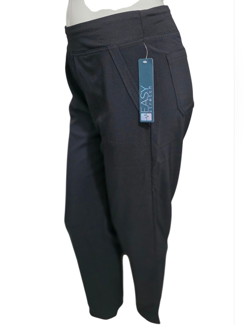 Uniform Advantage Easy Stretch Medical Scrub Top & Pants Black Size L NWT & NWOT - Picture 4 of 16